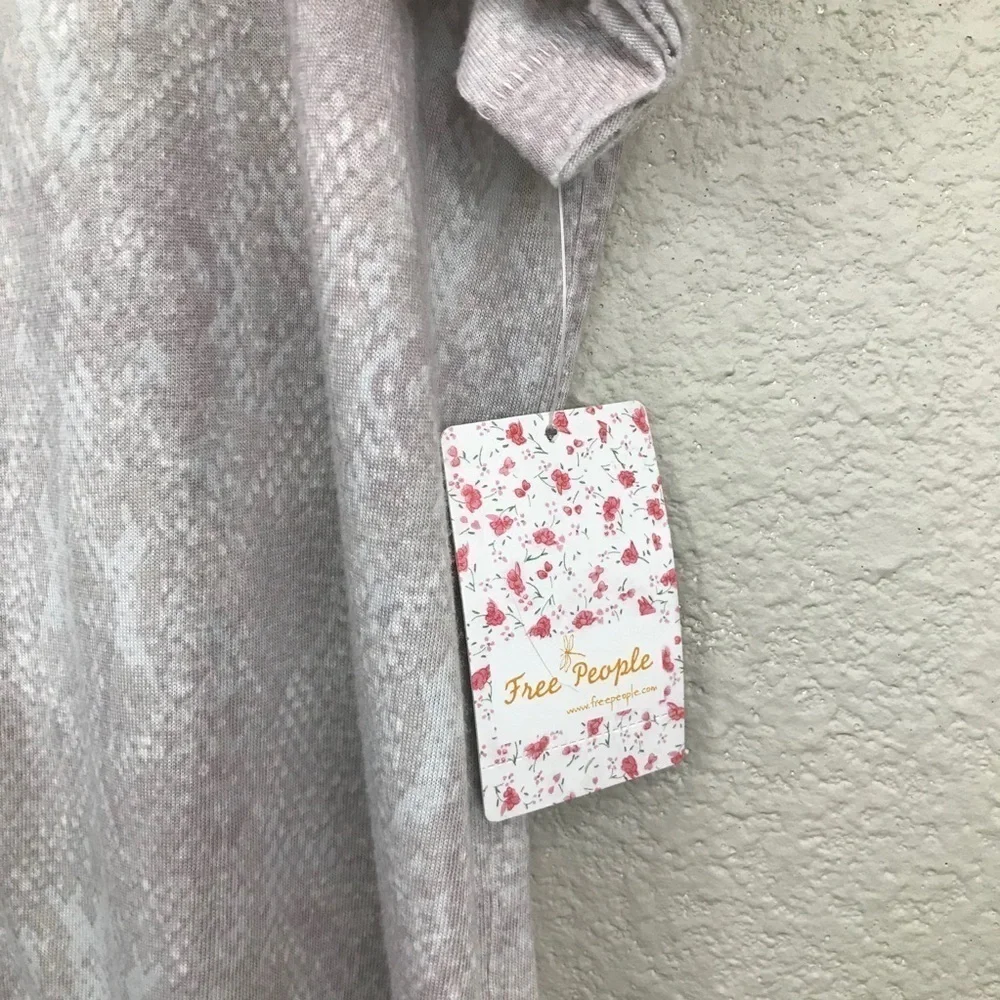 NWT Free People Print Me Perfect Tee